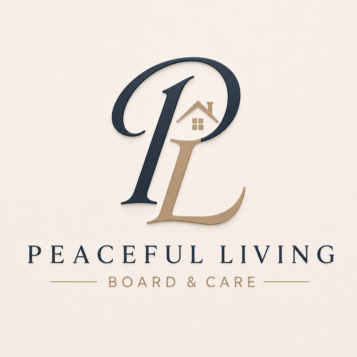 Peaceful Living Board & Care logo